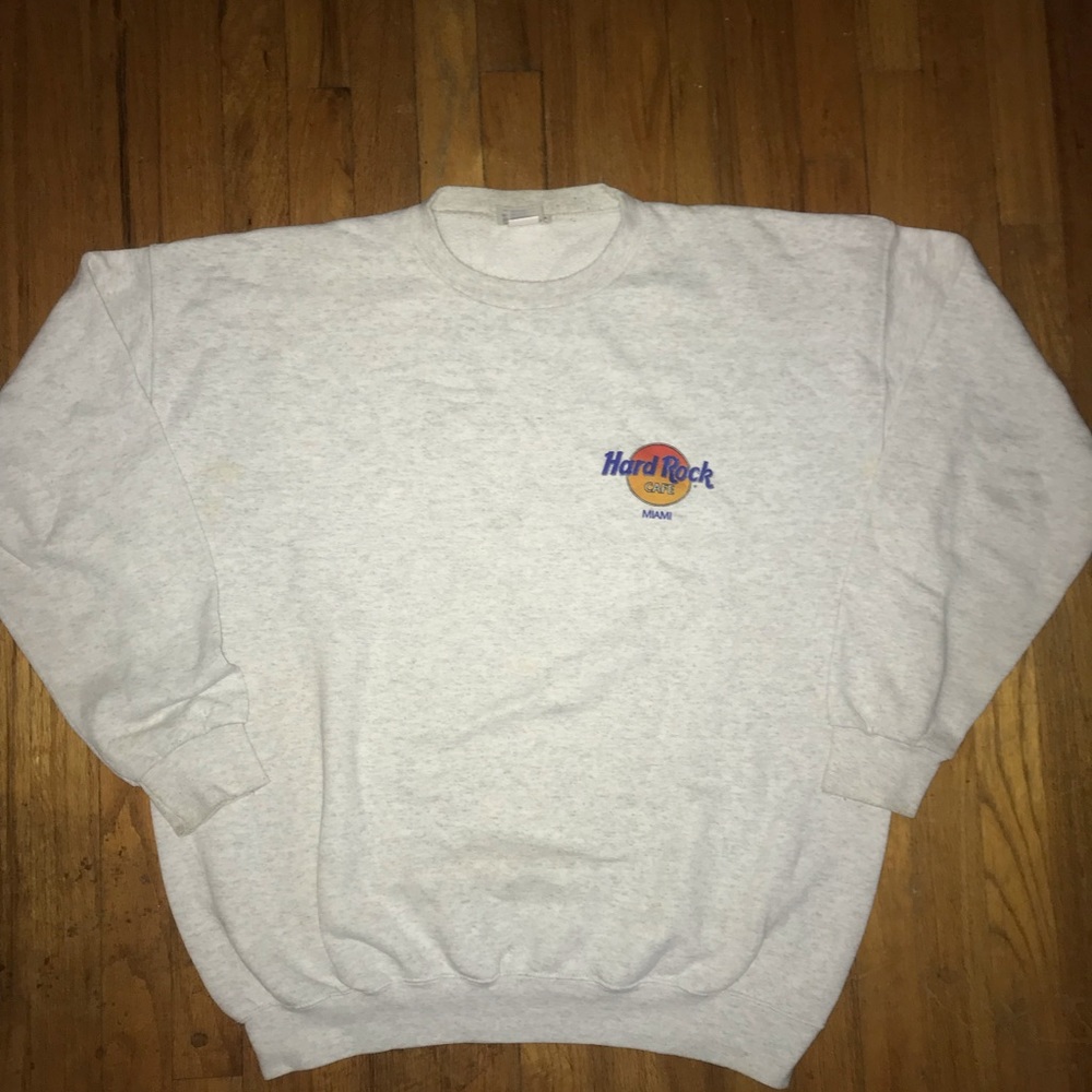 Vintage Hard Rock Cafe Miami Sweatshirt Size XL!!!